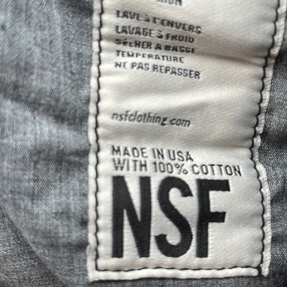 NSF clothing  cotton-twill pants size 24